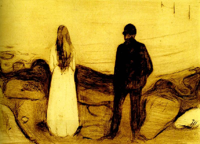 Edvard Munch tva manniskor